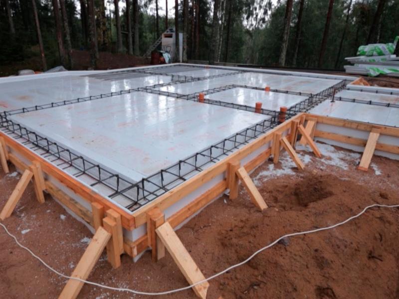 строительства фундамента 