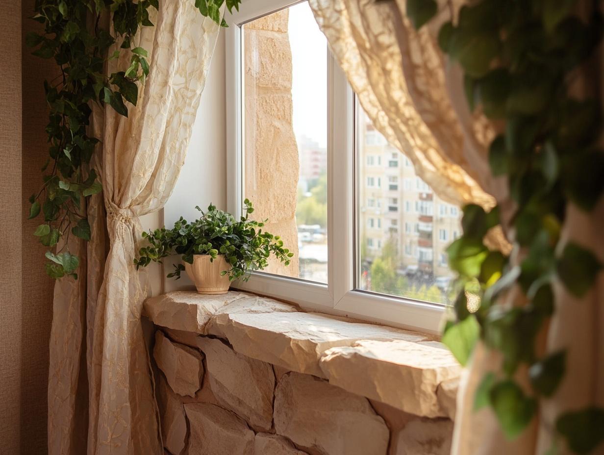 Изготовление подоконников из искусственного камня