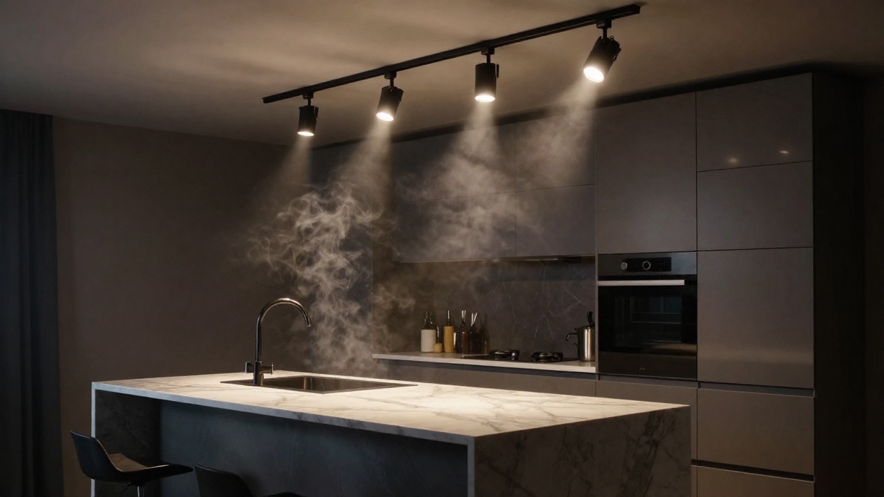 Трековые светильники в детской комнате