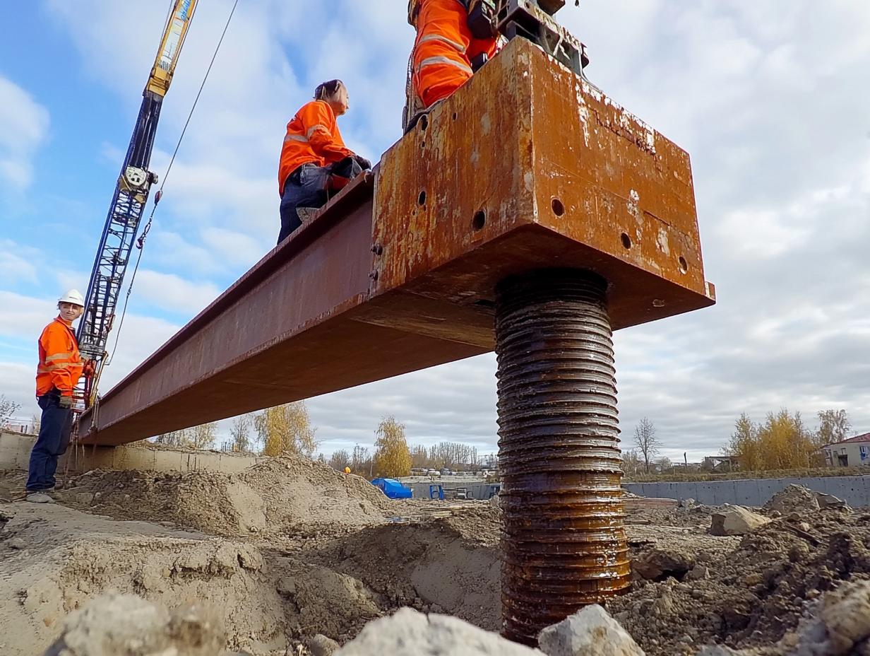 Преимущества и недостатки свайно-ростверкового фундамента для кирпичного дома