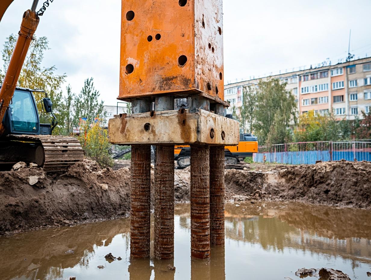 Преимущества и недостатки свайно-ростверкового фундамента для кирпичного дома