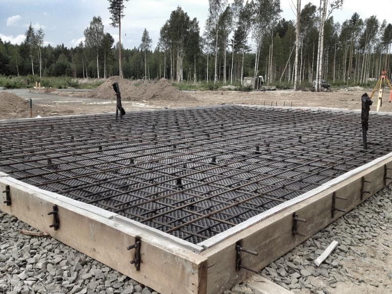 строительства фундамента 