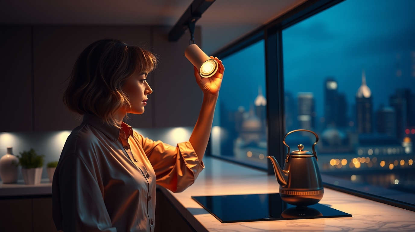 Трековые светильники в детской комнате